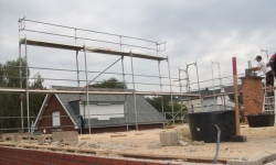 Abriss Des Bestehenden Giebelmauerwerks