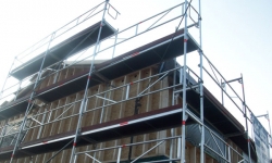 Die Fertige Holzstanderkonstruktion