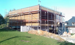 Holzstanderbau Mit Flachdach 2